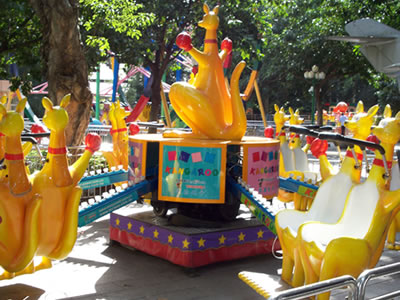 kangaroo Jump kids carnival rides